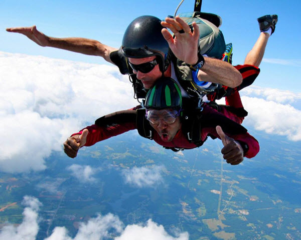 What Does It Feel Like First Time Skydiving Skydive Monroe