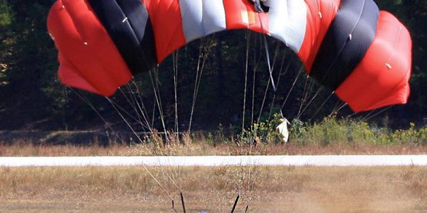 Skydiving Parachute Packing