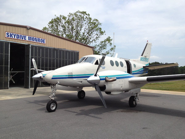 Skydive Monroe Cessna Grand Caravan King Air Airplane
